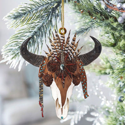 Buffalo Feather Native American - Unique Christmas Gift Decor Flat Acrylic