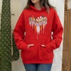 Native American Women Feather Heart Unisex RED Hoodie/Sweatshirt/T-Shirt