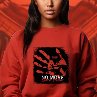 MMIW No More Stolen Sisters Red Hand Unisex T-Shirt/Hoodie/Sweatshirt 140