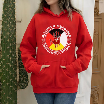 MMIW Four Seasons Indigenous Unisex RED T-Shirt/Sweatshirt/Hoodie