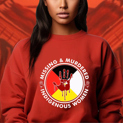 MMIW Four Seasons Indigenous Unisex RED T-Shirt/Sweatshirt/Hoodie