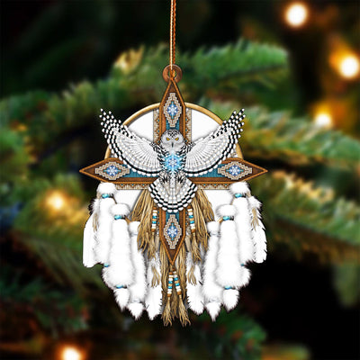 Owl  Native American - Unique Christmas Gift Decor Flat Acrylic