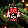 Wolf's Paw Native American - Unique Christmas Gift Decor Flat Acrylic