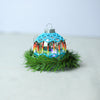 Turquoise Beaded Handmade Ornament Holiday Decor Gifts