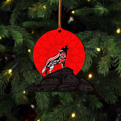 Wolf Native American - Unique Christmas Gift Decor Flat Acrylic