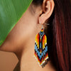 SALE 50% OFF - Multi-Color Hook Beaded Handmade Earrings For Women