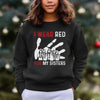 MMIW I Wear Red For My Sister Red Hand Unisex T-Shirt/Hoodie/Sweatshirt