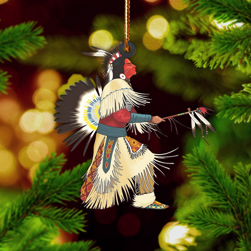 Native Chief American - Unique Christmas Gift Decor Flat Acrylic