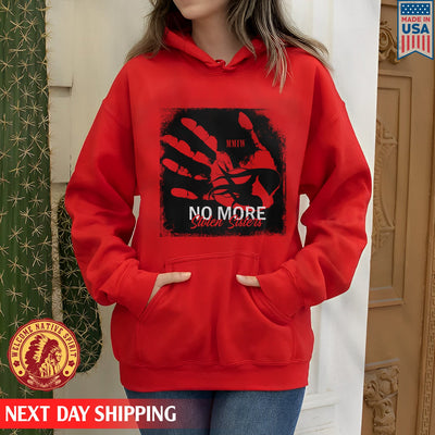 MMIW No More Stolen Sisters Red Hand Unisex T-Shirt/Hoodie/Sweatshirt 140