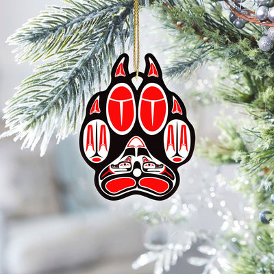 Wolf's Paw Native American - Unique Christmas Gift Decor Flat Acrylic