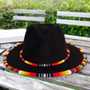 SALE 50% OFF - Payette Pattern Fedora Hatband For Men Women Beaded Brim With Native American Style