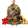 Bear Tipi Native American - Unique Christmas Gift Decor Flat Acrylic