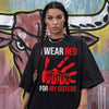 MMIW Indigenous Woman Red Hand Unisex T-Shirt/Hoodie/Sweatshirt