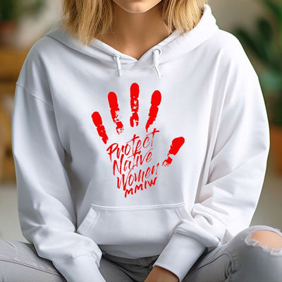 MMIW Protect Native Women Red Hand Unisex Hoodie/Sweatshirt/T-Shirt