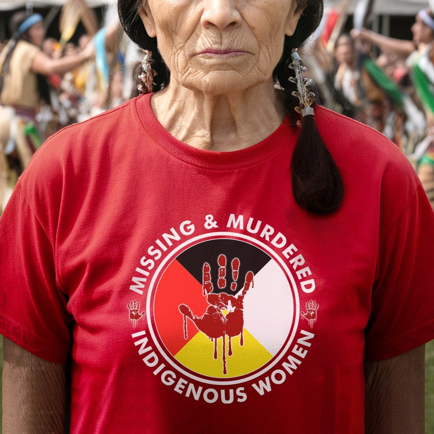 MMIW Four Seasons Indigenous Unisex RED T-Shirt/Sweatshirt/Hoodie