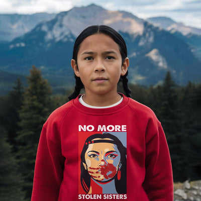 MMIW No More Stolen Sisters Red Hand Unisex Hoodie/Sweatshirt/T-Shirt 019