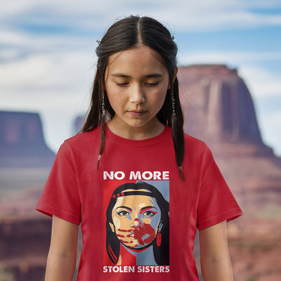 MMIW No More Stolen Sisters Red Hand Unisex Hoodie/Sweatshirt/T-Shirt 019