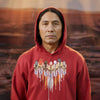 Native American Women Feather Heart Unisex RED Hoodie/Sweatshirt/T-Shirt