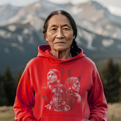 MMIW No More Stolen Sisters Red Hand Unisex T-Shirt/Hoodie/Sweatshirt