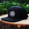 SALE 50% OFF - Feather Handmade Beaded Snapback With Patch Cotton Cap Unisex Native American Style