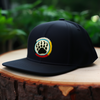 SALE 50% OFF- Bear Paw Handmade Beaded  Snapback With Patch Cotton Cap Unisex Native American Style