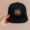 SALE 50% OFF - Trail of Tears Beaded Sunburst Beaded Snapback With Patch Cotton Cap Unisex Native American Style