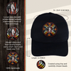 SALE 50% OFF - Feather Cotton Cap  With Patch Cotton Unisex Native American Style