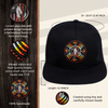 SALE 50% OFF - Native Flag Beaded Snapback With Patch Cotton Cap Unisex Native American Style