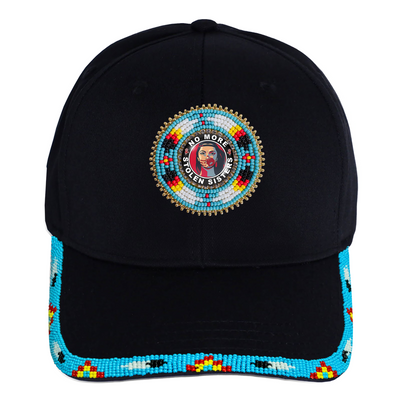 SALE 50% OFF - Mo More Stolen Sister  Baseball Cap With Patch And brim Cotton Unisex Native American Style