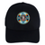 SALE 50% OFF - Feather Baseball Cap With Beaded Patch A Cotton Unisex Native American Style