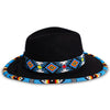 SALE 50% OFF - Payette Pattern Fedora Hatband For Men Women Beaded Brim With Native American Style