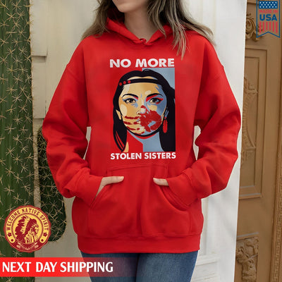 MMIW No More Stolen Sisters Red Hand Unisex Hoodie/Sweatshirt/T-Shirt 019