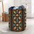 Native Brown Pattern Laundry Basket WCS