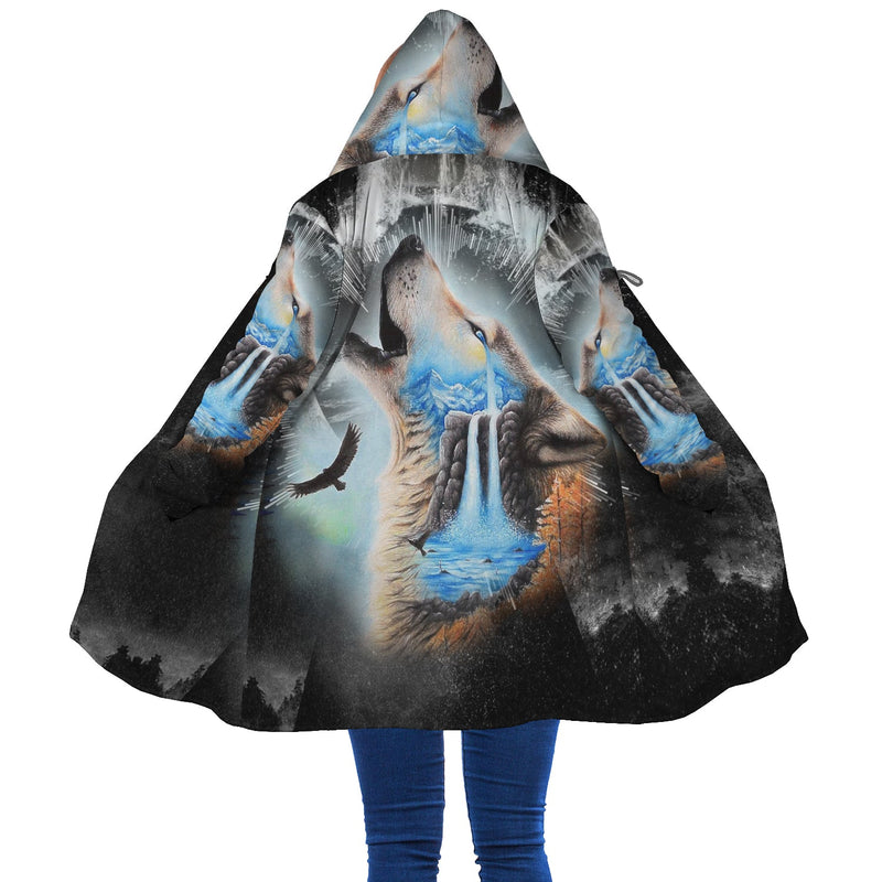 Native American Wolf Spirit Dream Cloak WCS