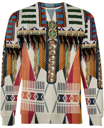 Brown Multi Pattern - Welcome Native Spirit