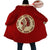 Native American Pride Horn Button Long Fleece Windbreaker WCS