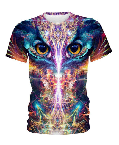 Owl Mystery 3D Hoodie - Native American Pride Shop