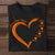 Every Child Matters Orange Heart Native American Unisex T-Shirt/Hoodie/Sweatshirt