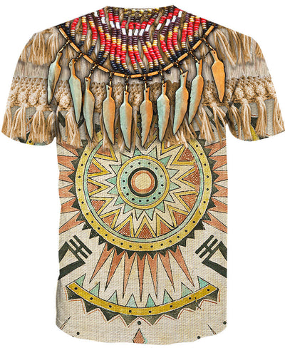 Culture Pattern  Native American All Over Printed Shirt WCS