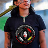 MMIW No More Stolen Sisters Feather Color Red Hand Unisex T-Shirt/Hoodie/Sweatshirt