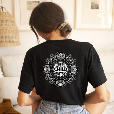 Every Child Matters Native Feathers Unisex Back T-Shirt/Hoodie/Sweatshirt