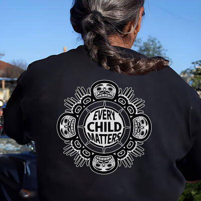 Every Child Matters Native Feathers Unisex Back T-Shirt/Hoodie/Sweatshirt