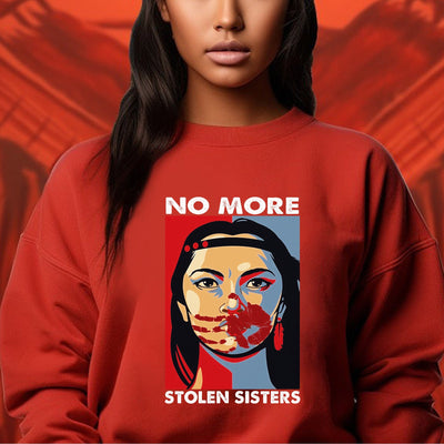 MMIW No More Stolen Sisters Red Hand Unisex T-Shirt/Hoodie/Sweatshirt