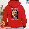 No More Stolen Sisters Red Hand Woman MMIW Unisex Back T-Shirt/Hoodie/Sweatshirt 019