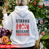 Strong Resilient Indigenous Woman Women Together Unisex Back T-Shirt/Hoodie/Sweatshirt