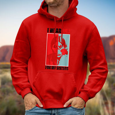 MMIW Awareness Indigenous Red Hand Women Gifts Unisex T-Shirt/Hoodie/Sweatshirt