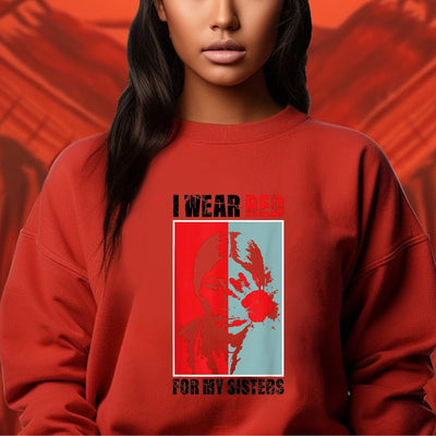 MMIW Awareness Indigenous Red Hand Women Gifts Unisex T-Shirt/Hoodie/Sweatshirt