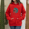 MMIW Awareness Indigenous Blue Leather Unisex T-Shirt/Hoodie/Sweatshirt