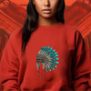 MMIW Awareness Indigenous Blue Leather Unisex T-Shirt/Hoodie/Sweatshirt