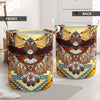 Yellow Dream Catcher Eagle Laundry Basket WCS